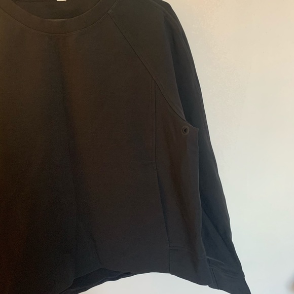 Lululemon On-Track Crew Black Size 10 - Picture 6 of 10